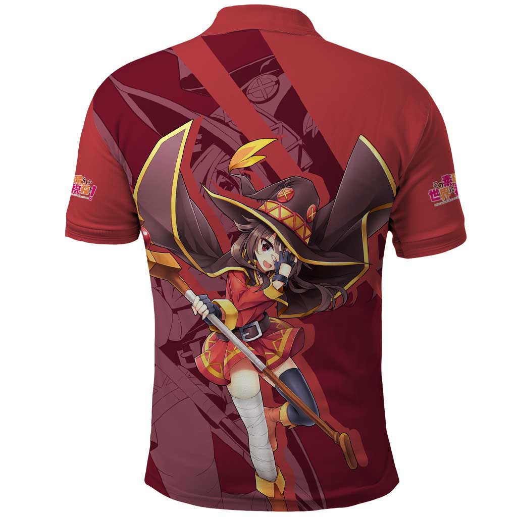 Megumin - KonoSuba Polo Shirt Anime Style TS04