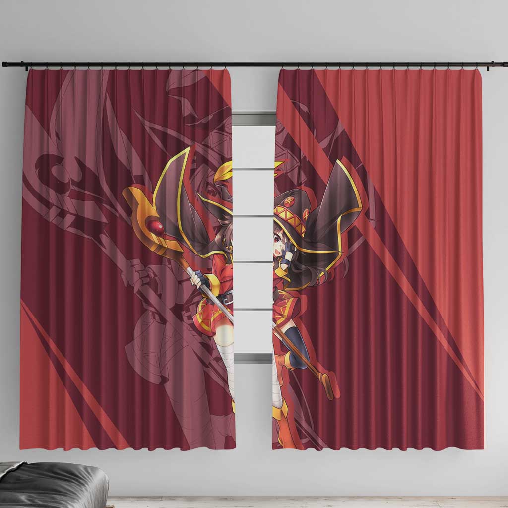 Megumin - KonoSuba Window Curtain Anime Style TS04