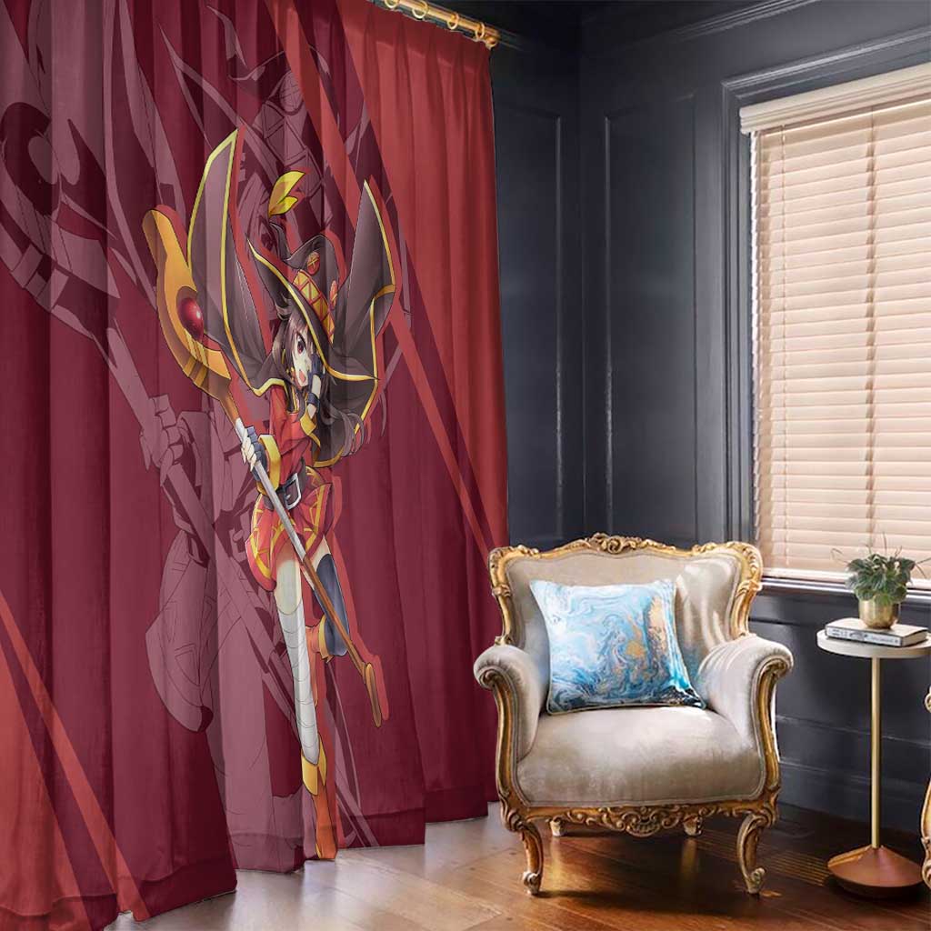 Megumin - KonoSuba Window Curtain Anime Style TS04