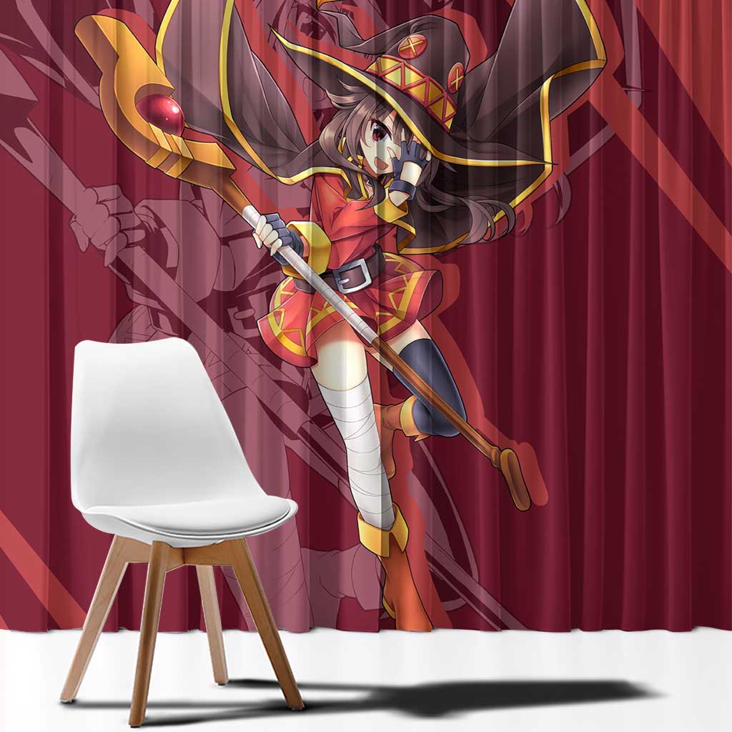 Megumin - KonoSuba Window Curtain Anime Style TS04