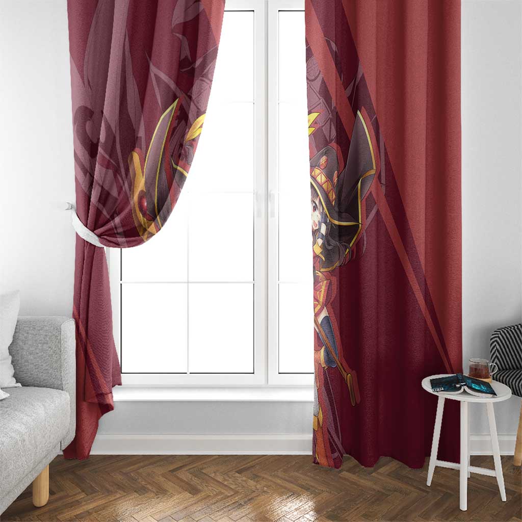 Megumin - KonoSuba Window Curtain Anime Style TS04