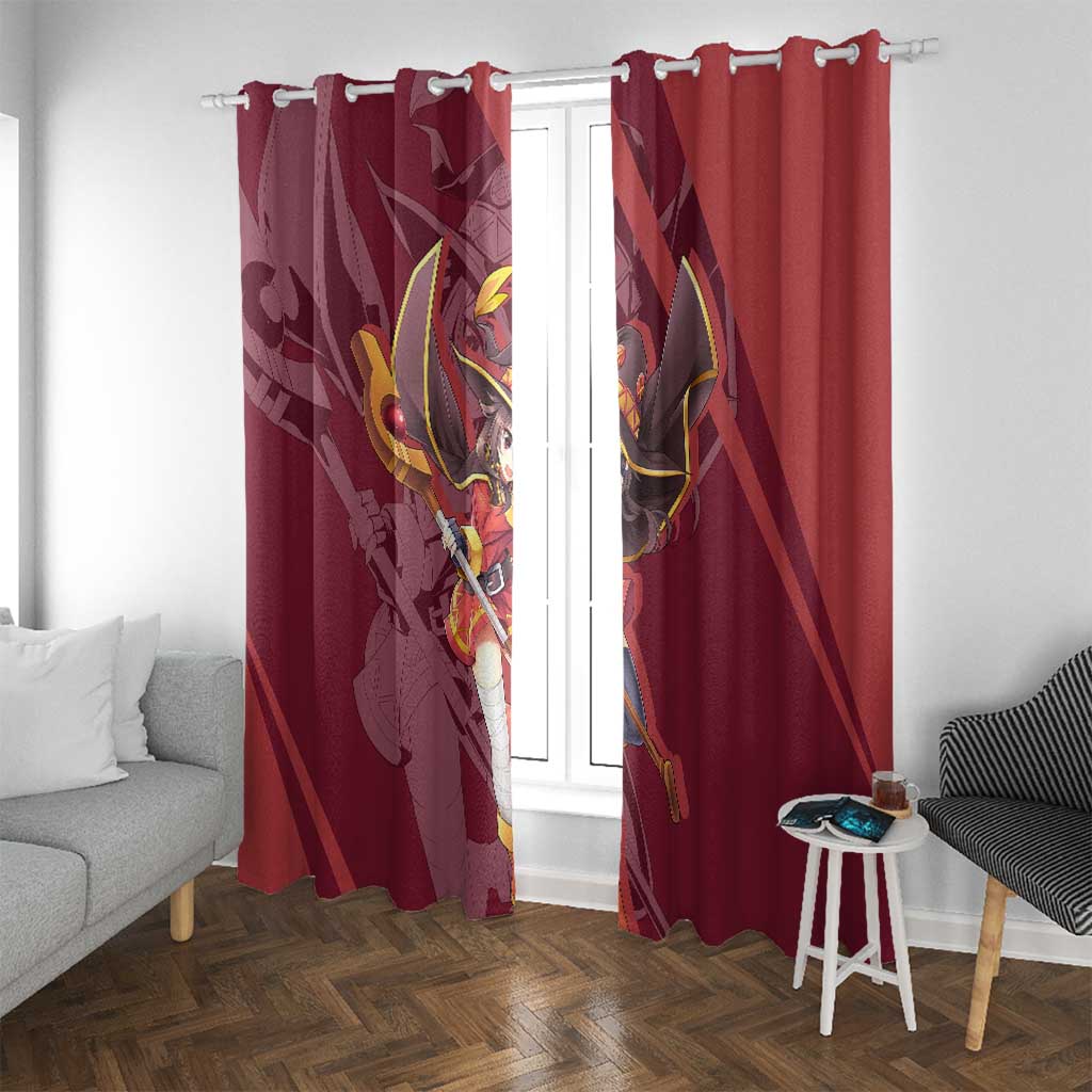 Megumin - KonoSuba Window Curtain Anime Style TS04