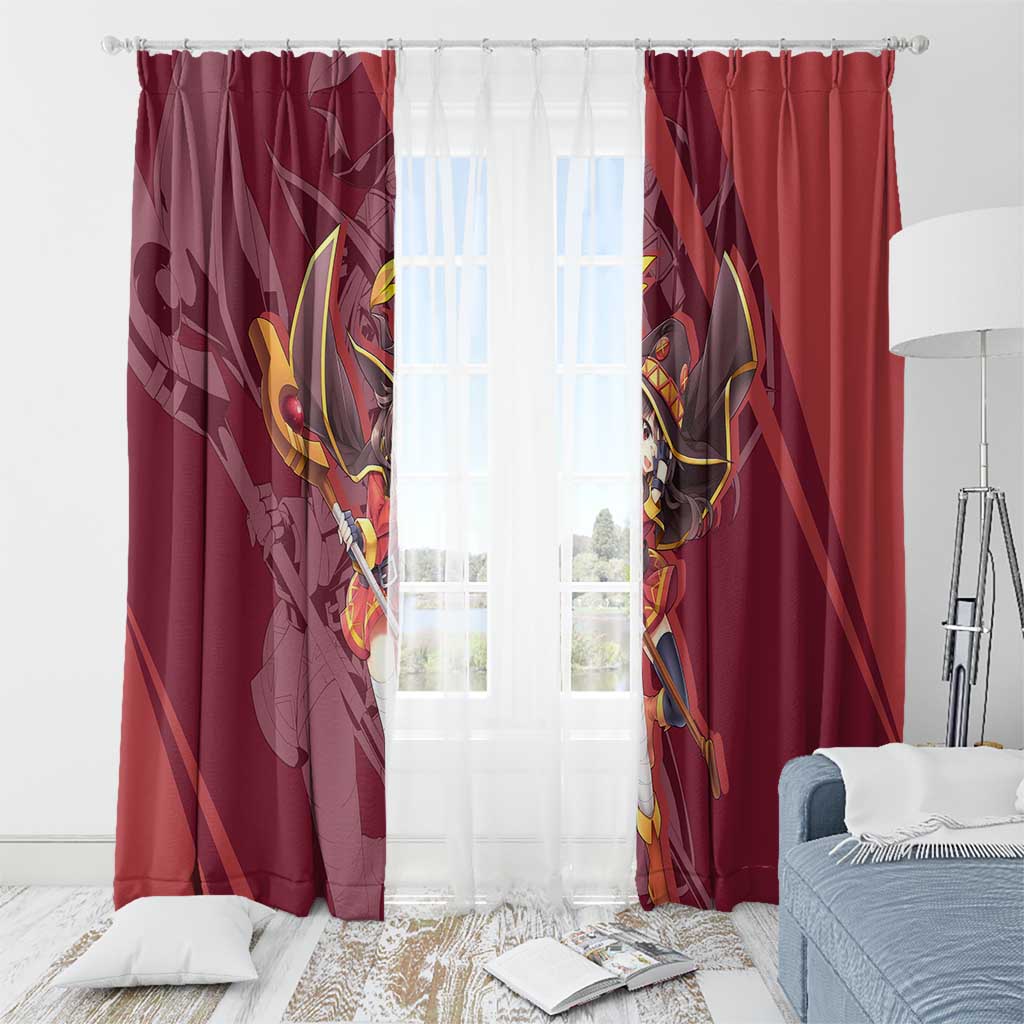 Megumin - KonoSuba Window Curtain Anime Style TS04
