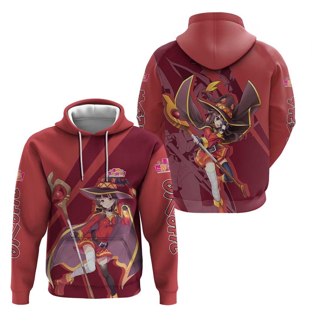 Megumin - KonoSuba Zip Hoodie Anime Style TS04