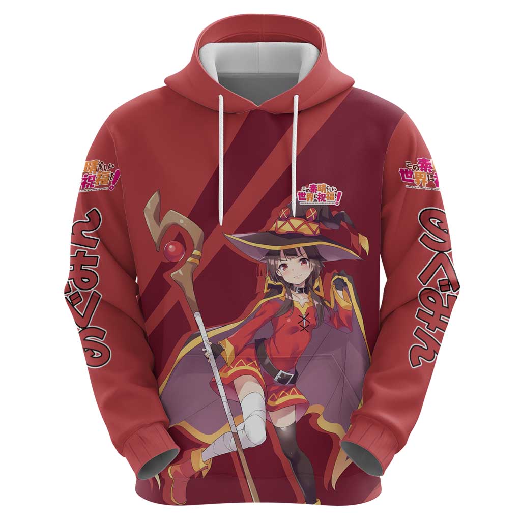 Megumin - KonoSuba Zip Hoodie Anime Style TS04