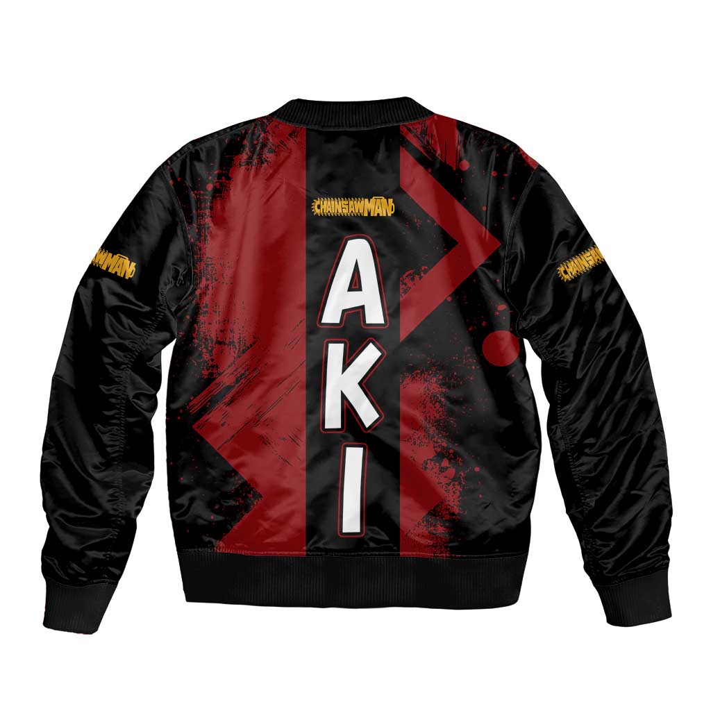 Aki Hayakawa - Chainsaw Man Bomber Jacket Anime Style