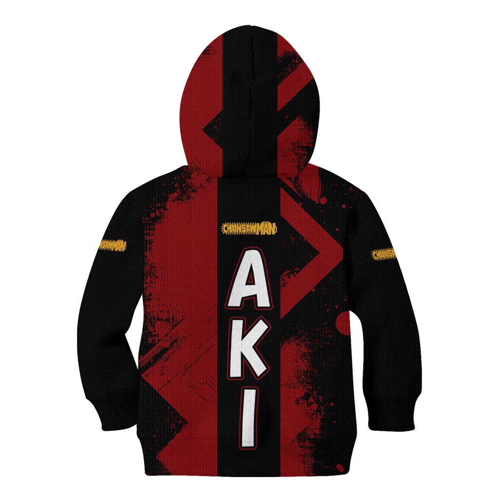 Aki Hayakawa - Chainsaw Man Kid Hoodie Anime Style