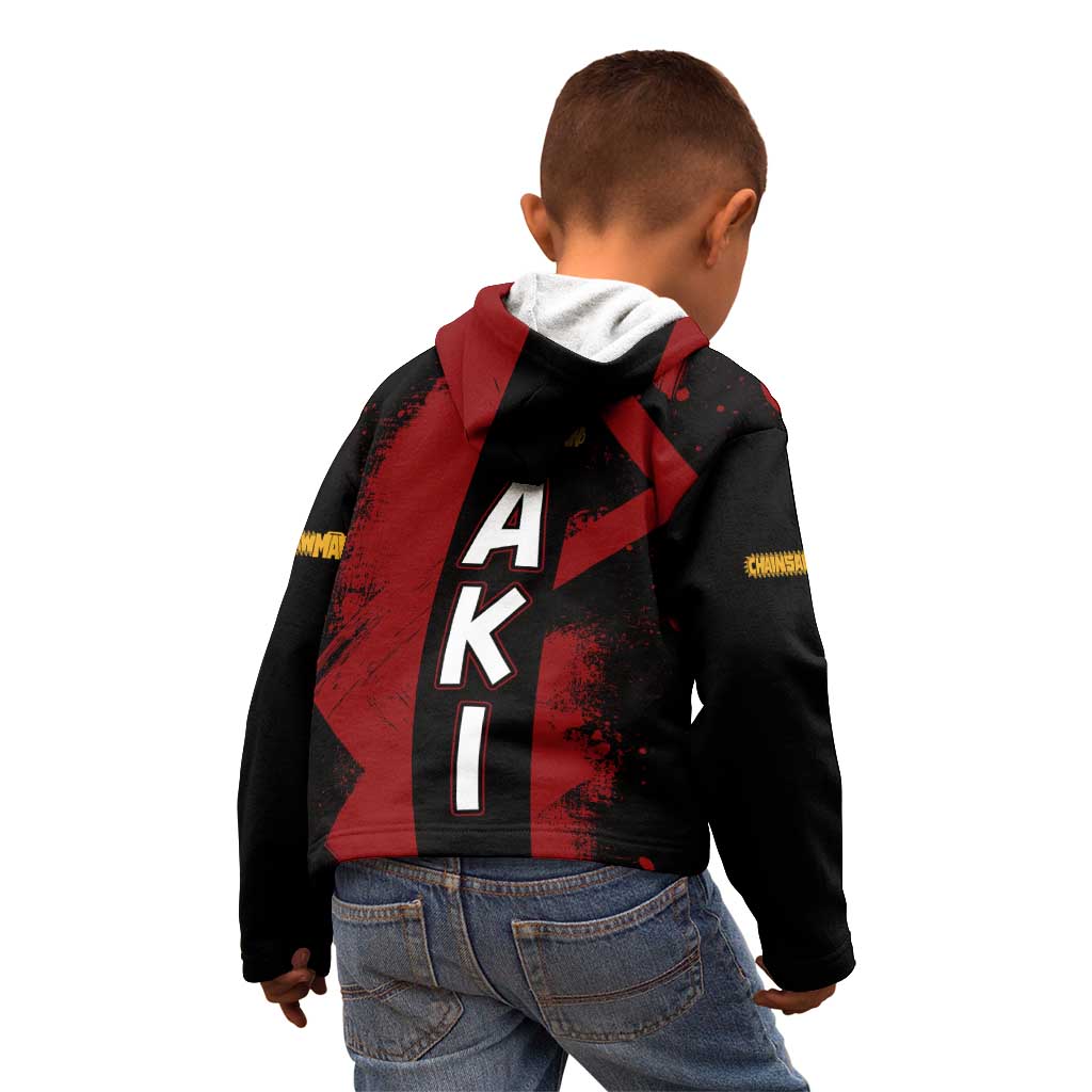 Aki Hayakawa - Chainsaw Man Kid Hoodie Anime Style