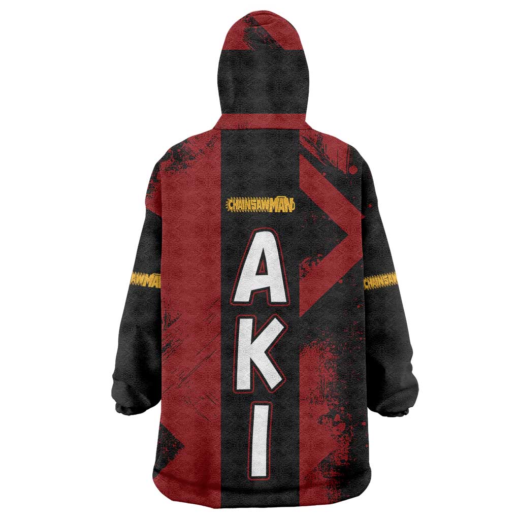 Aki Hayakawa - Chainsaw Man Wearable Blanket Hoodie Anime Style