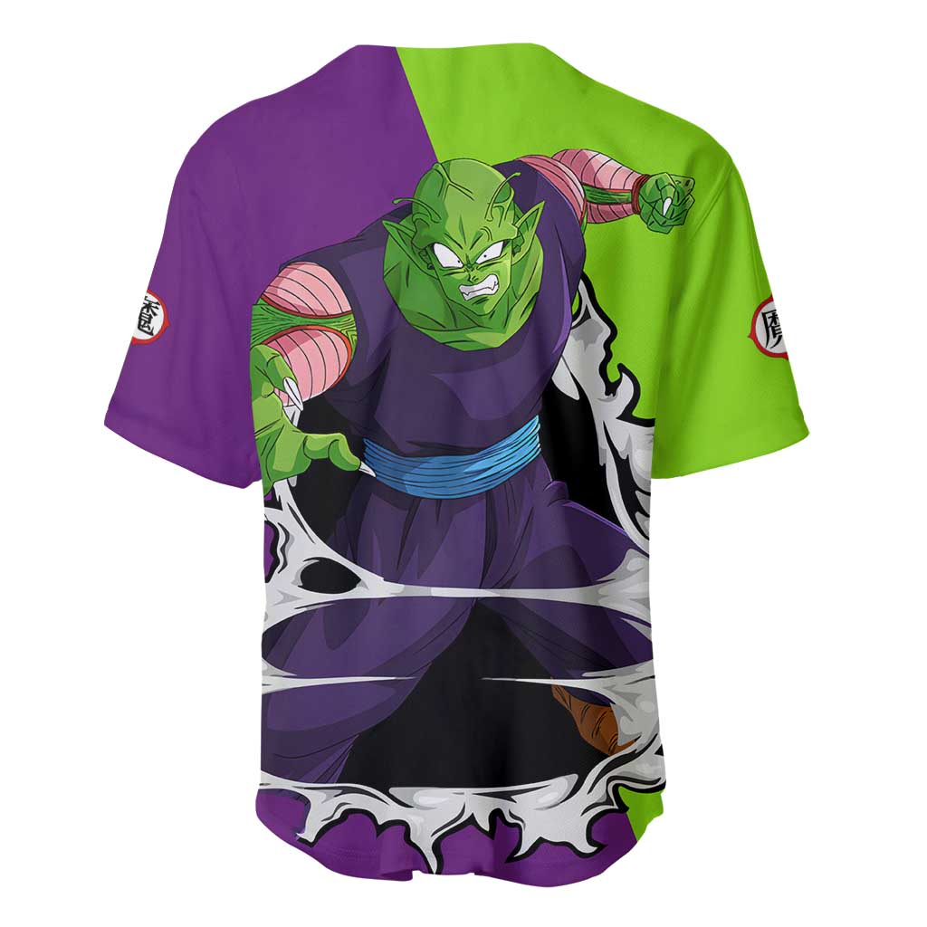 Piccolo - Dragon Ball Baseball Jersey Anime Style