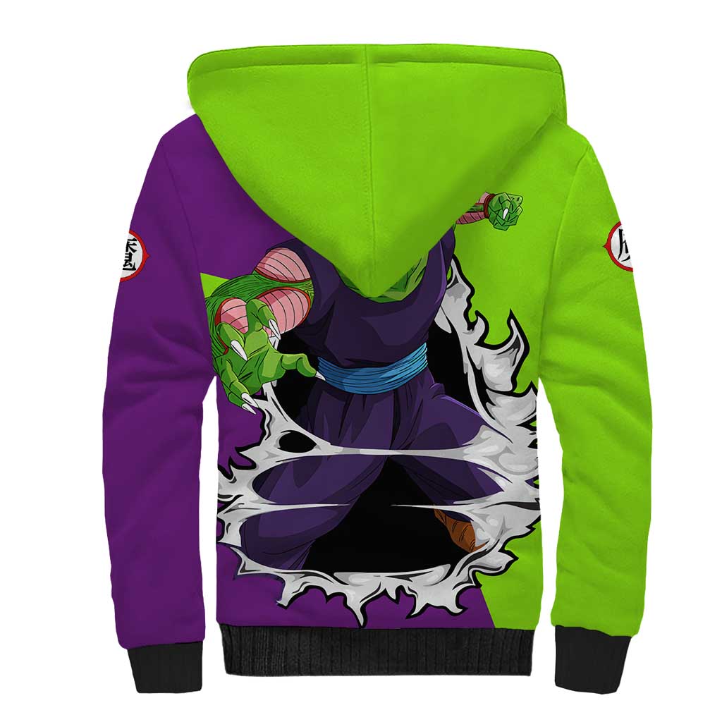 Piccolo - Dragon Ball Sherpa Hoodie Anime Style