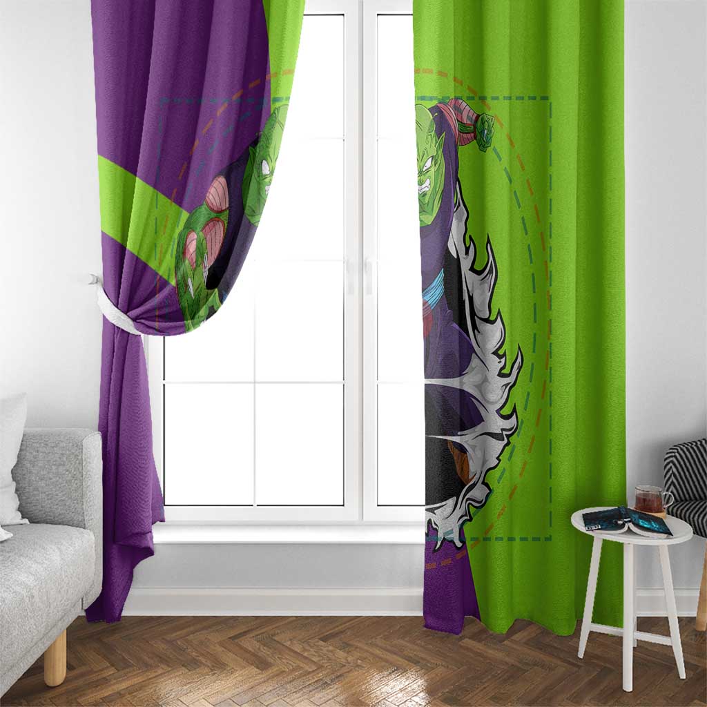 Piccolo - Dragon Ball Window Curtain Anime Style