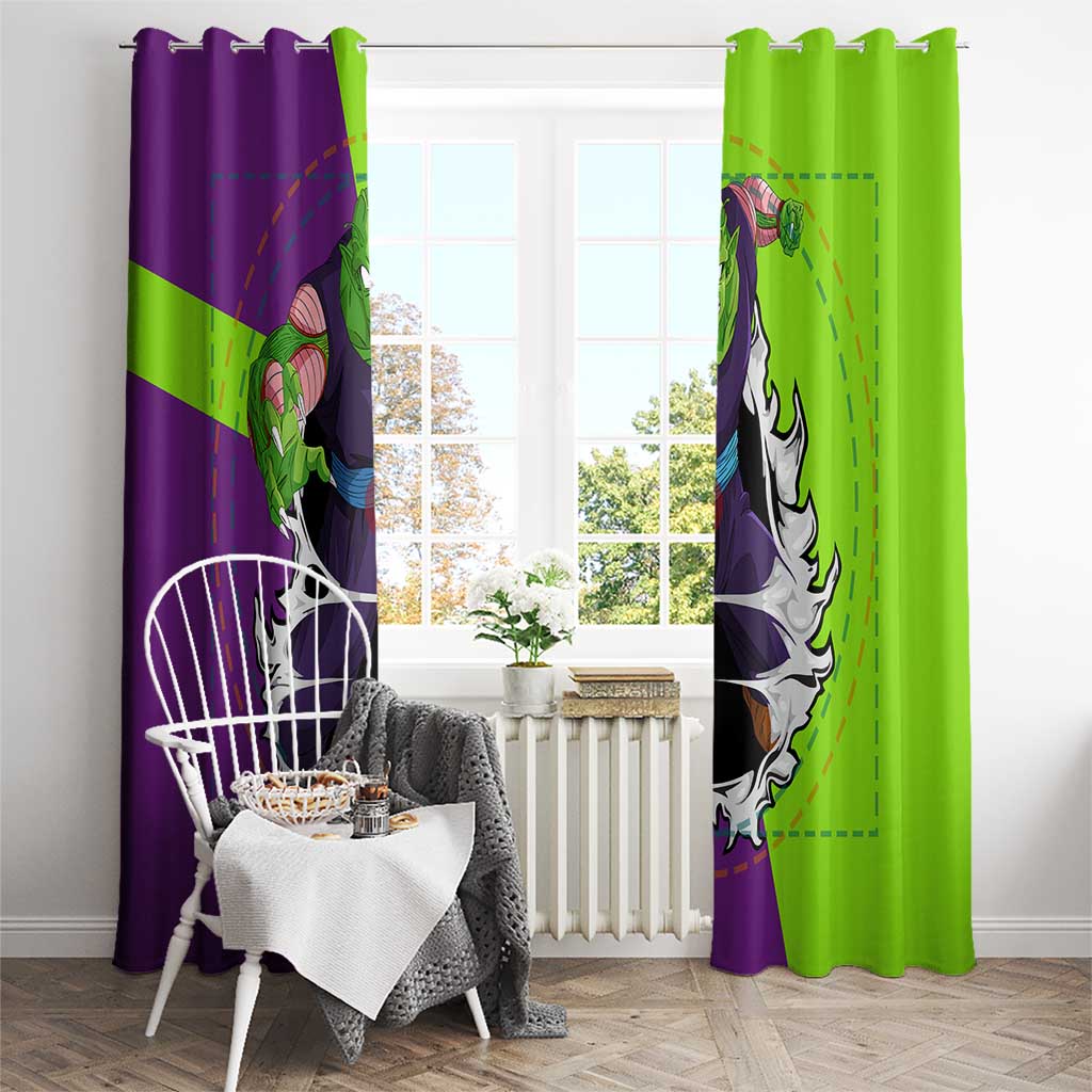 Piccolo - Dragon Ball Window Curtain Anime Style