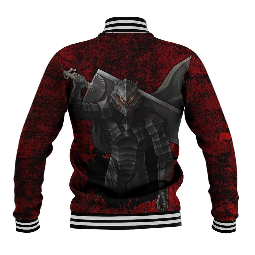 Guts - Berserk Baseball Jacket Anime Mix Grunge Blood Style