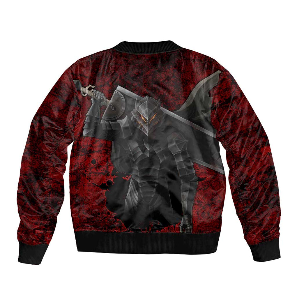 Guts - Berserk Bomber Jacket Anime Mix Grunge Blood Style