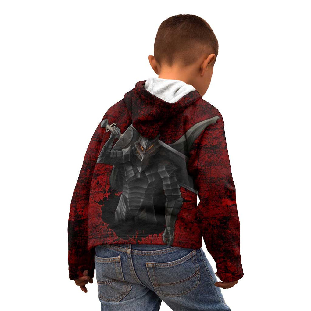 Guts - Berserk Kid Hoodie Anime Mix Grunge Blood Style