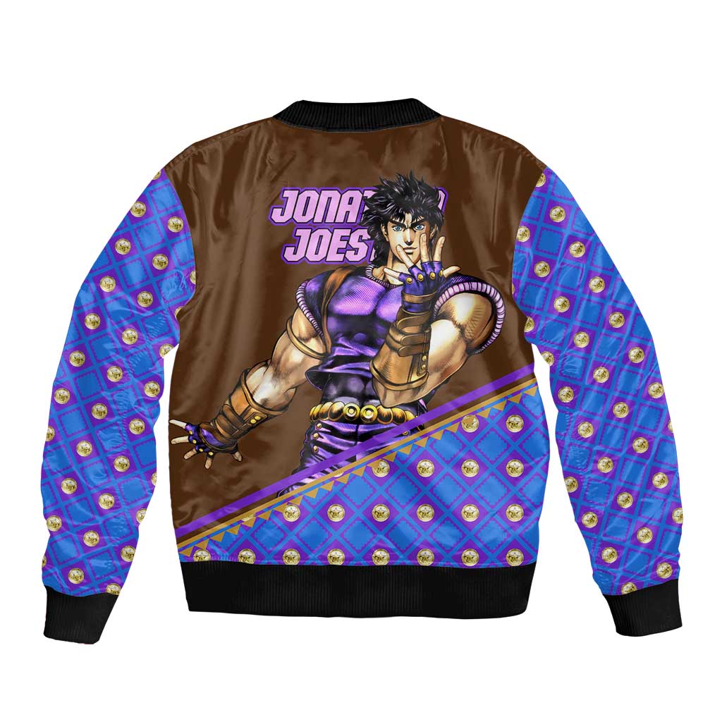 Jonathan Joestar - JoJo's Bizarre Adventure Bomber Jacket Anime Style