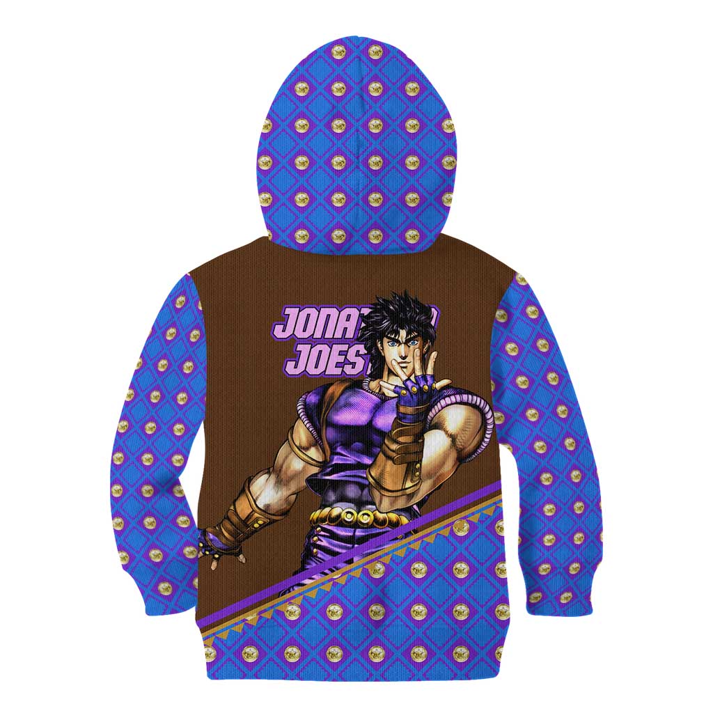Jonathan Joestar - JoJo's Bizarre Adventure Kid Hoodie Anime Style