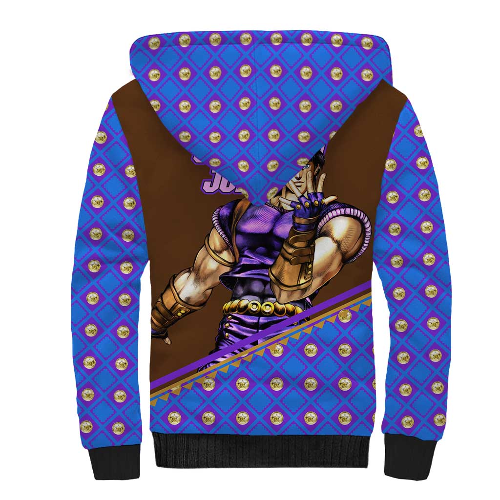 Jonathan Joestar - JoJo's Bizarre Adventure Sherpa Hoodie Anime Style