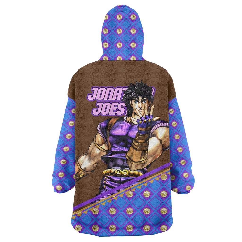 Jonathan Joestar - JoJo's Bizarre Adventure Wearable Blanket Hoodie Anime Style
