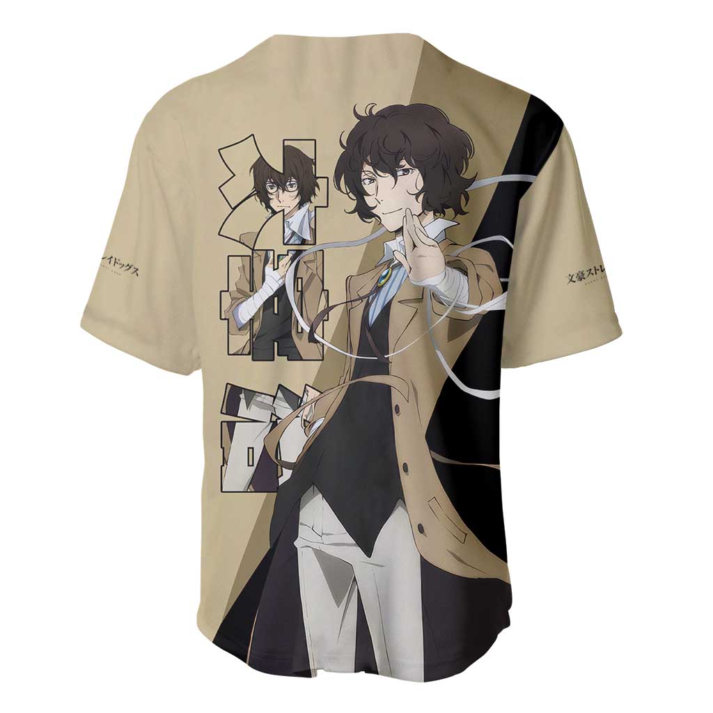 Osamu Dazai Baseball Jersey Anime Style