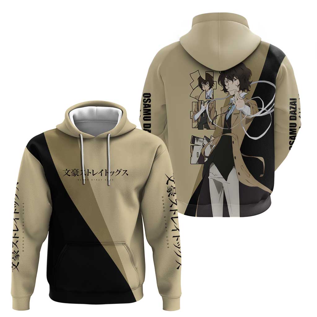Osamu Dazai Hoodie Anime Style