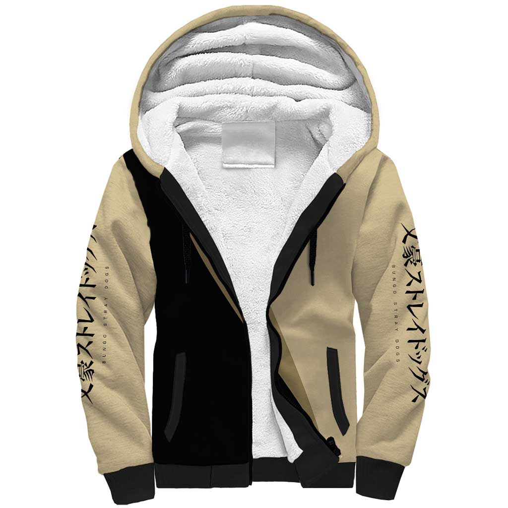 Osamu Dazai Sherpa Hoodie Anime Style