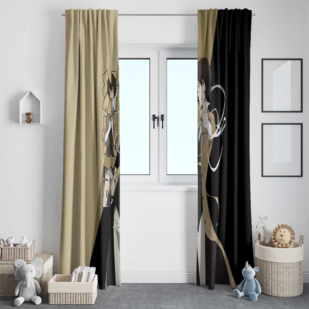 Osamu Dazai Window Curtain Anime Style