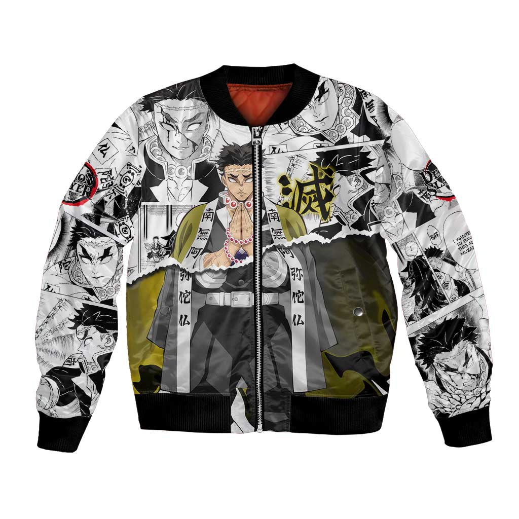 Guts and Casca Berserk Bomber Jacket with Dark Fantasy Battle-Ready Design - The Mazicc
