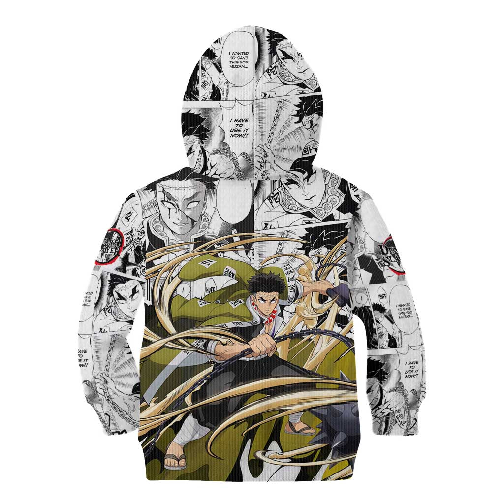 Guts and Casca Berserk Kid Hoodie with Dark Fantasy Battle-Ready Design - The Mazicc