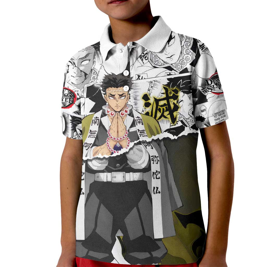 Guts and Casca Berserk Kid Polo Shirt with Dark Fantasy Battle-Ready Design - The Mazicc