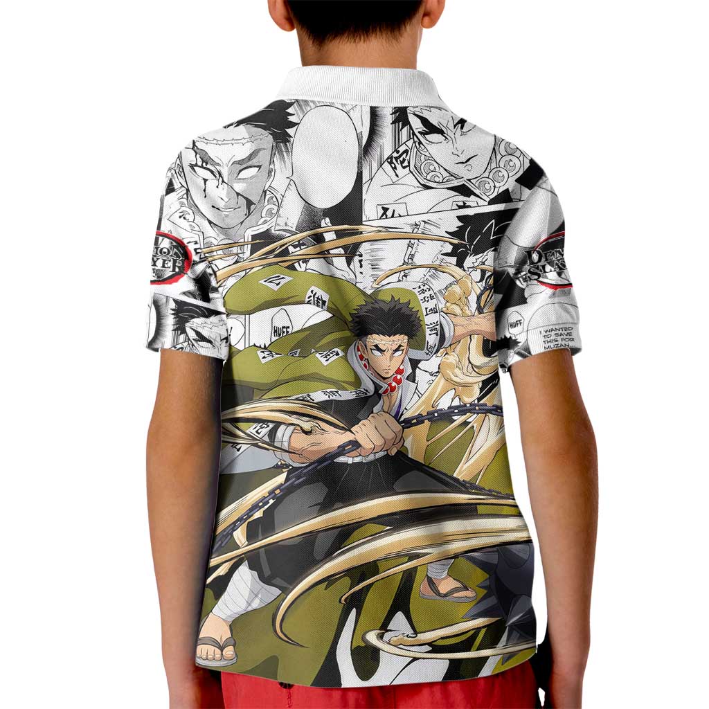 Guts and Casca Berserk Kid Polo Shirt with Dark Fantasy Battle-Ready Design - The Mazicc