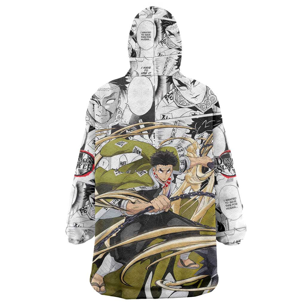 Guts and Casca Berserk Wearable Blanket Hoodie with Dark Fantasy Battle-Ready Design - The Mazicc