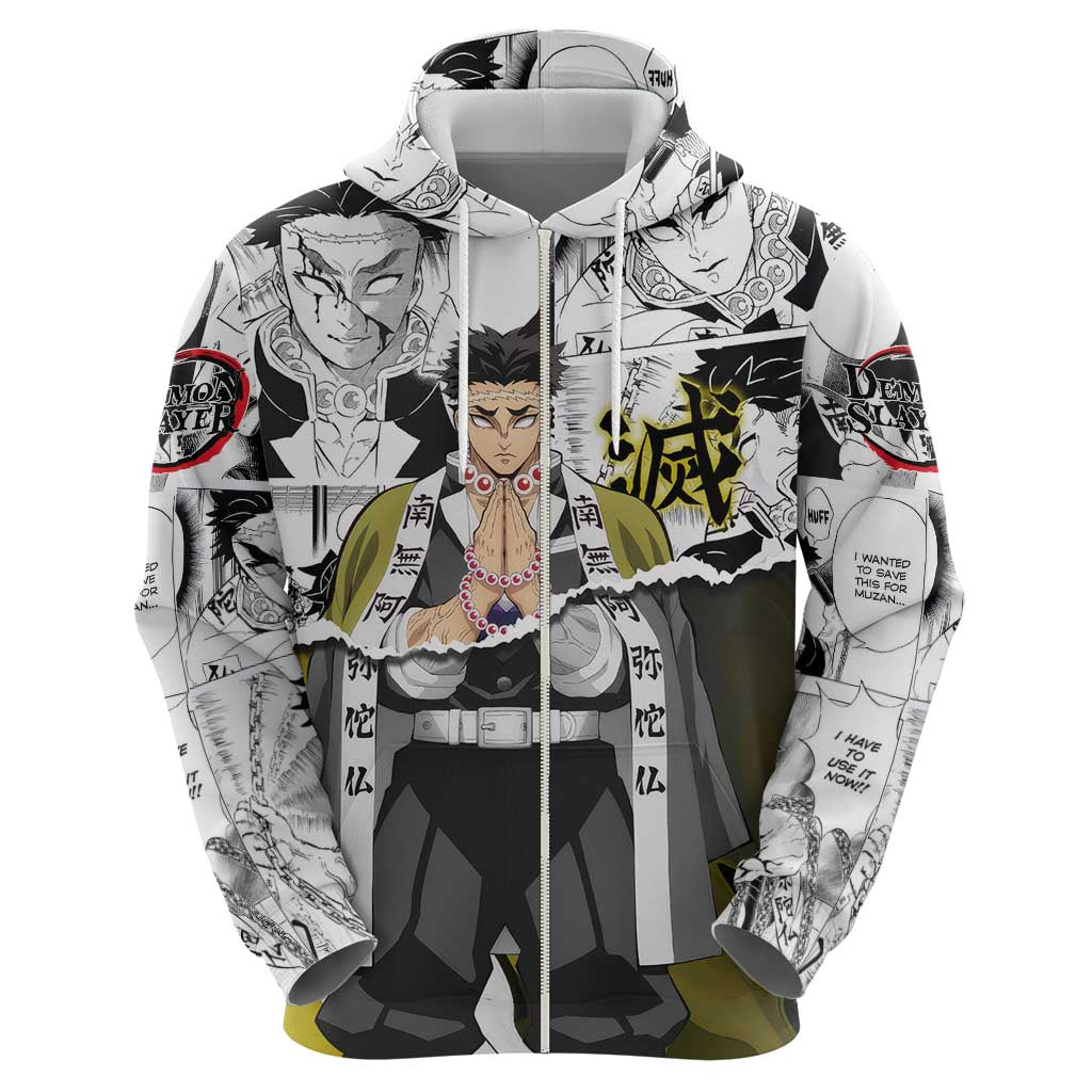 Guts and Casca Berserk Zip Hoodie with Dark Fantasy Battle-Ready Design - The Mazicc