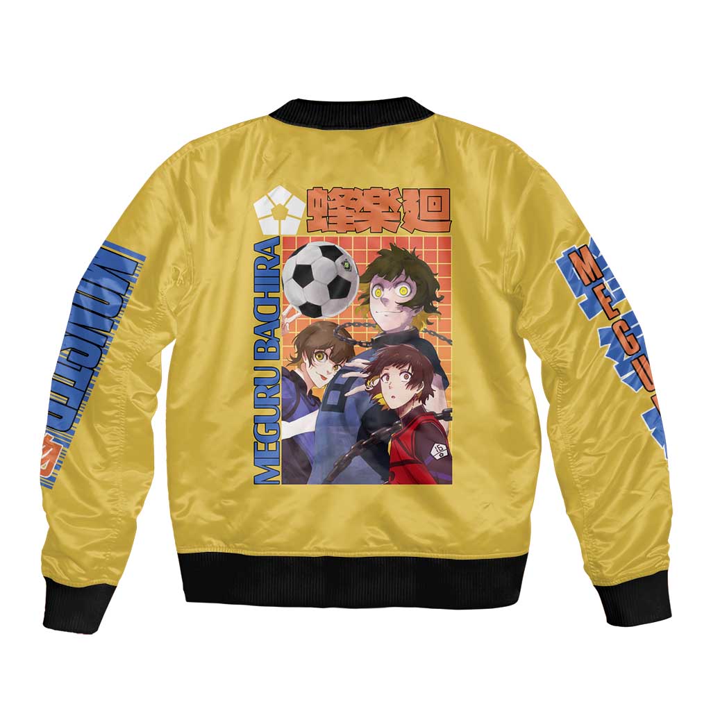 Meguru Bachira Blue Lock Bomber Jacket Japan Anime Style TS04