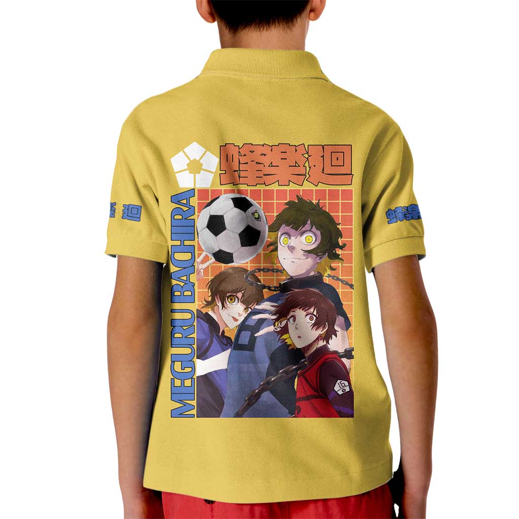 Meguru Bachira Blue Lock Kid Polo Shirt Japan Anime Style TS04