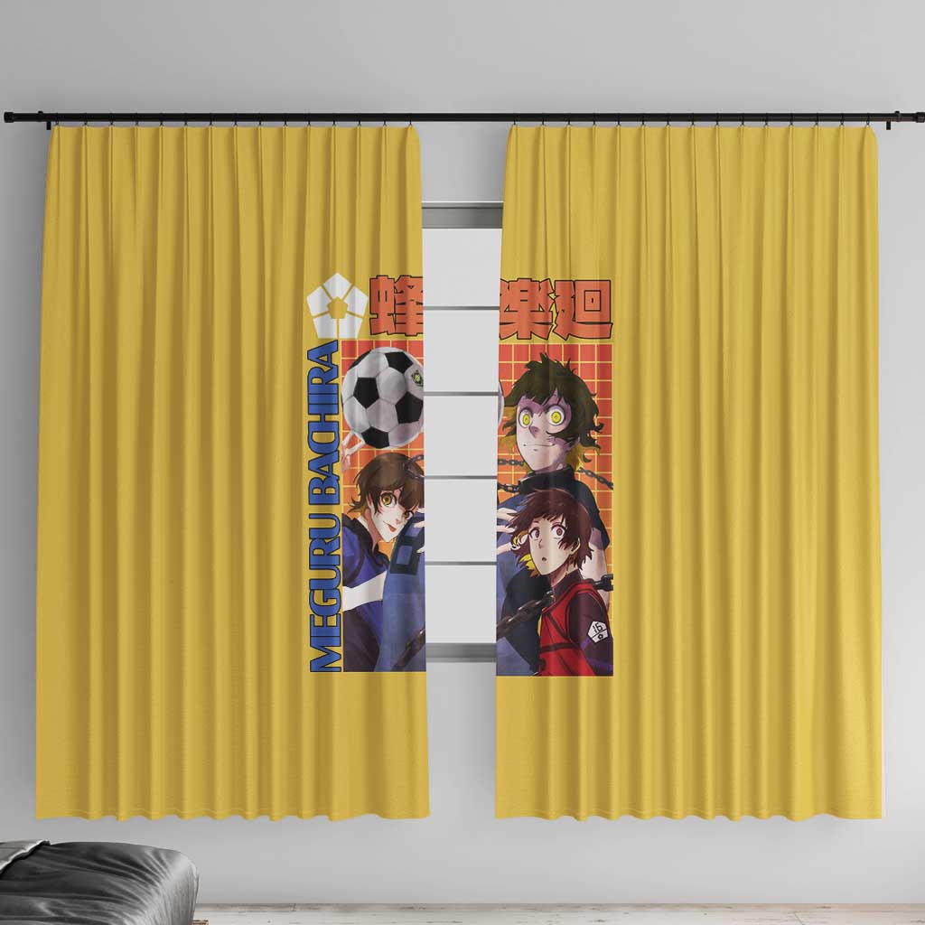 Meguru Bachira Blue Lock Window Curtain Japan Anime Style TS04