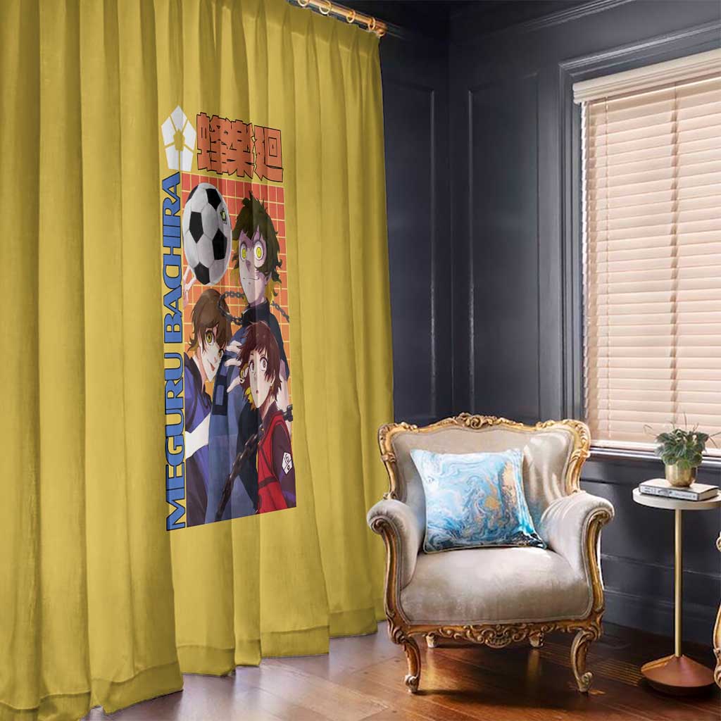 Meguru Bachira Blue Lock Window Curtain Japan Anime Style TS04