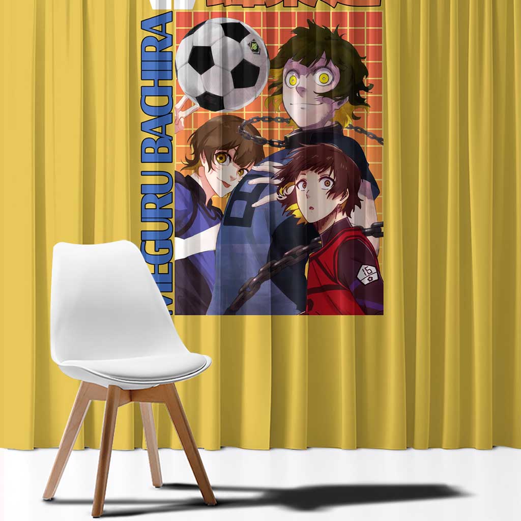 Meguru Bachira Blue Lock Window Curtain Japan Anime Style TS04