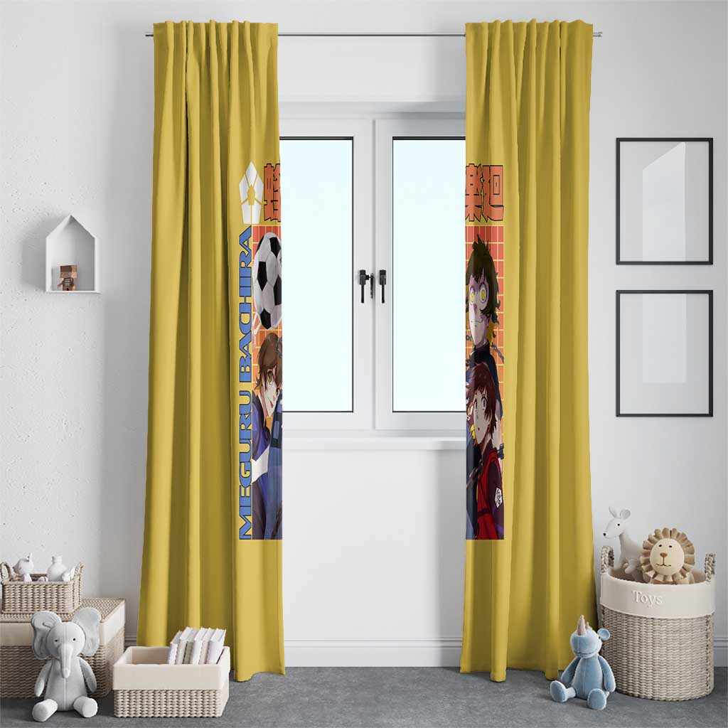 Meguru Bachira Blue Lock Window Curtain Japan Anime Style TS04