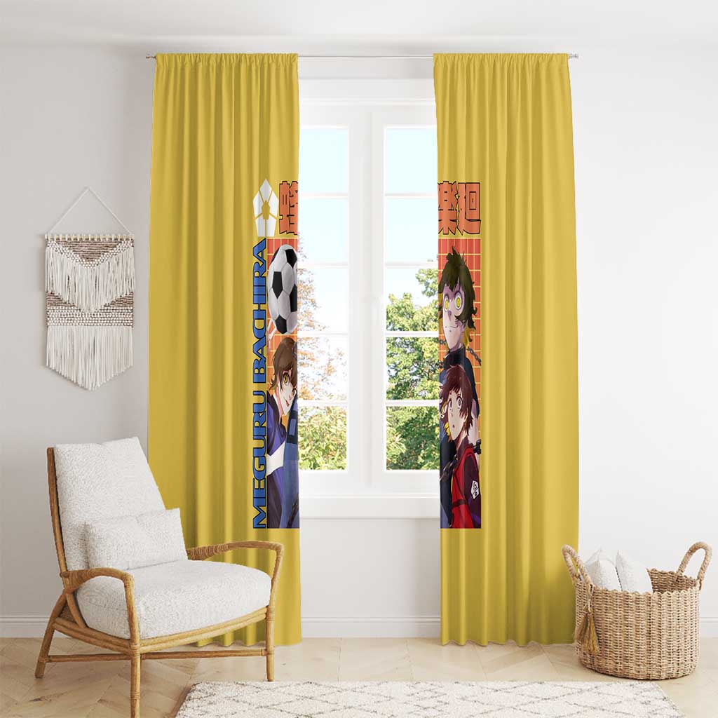 Meguru Bachira Blue Lock Window Curtain Japan Anime Style TS04