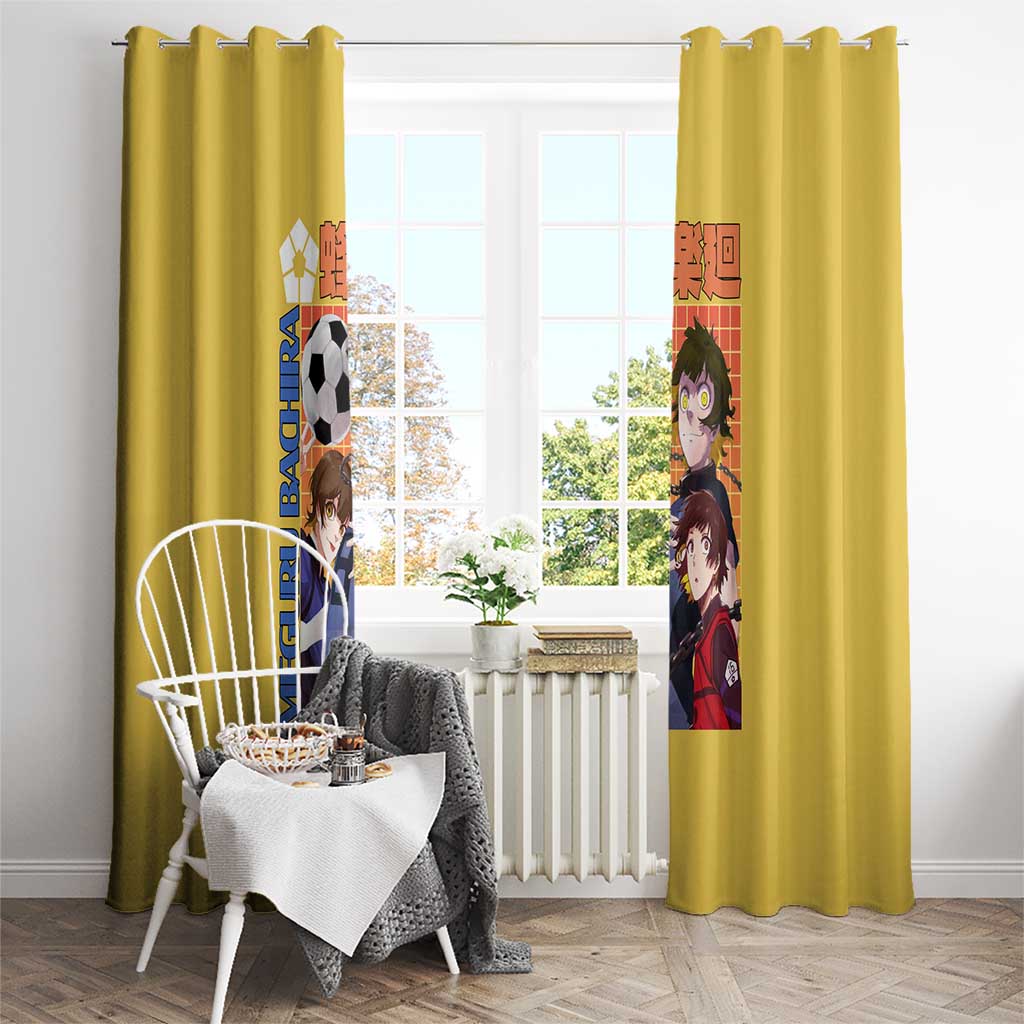 Meguru Bachira Blue Lock Window Curtain Japan Anime Style TS04