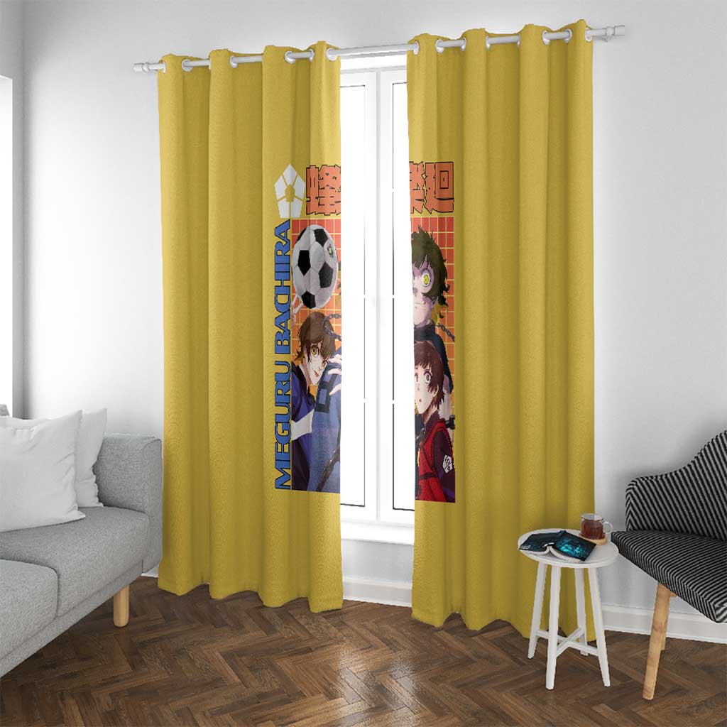 Meguru Bachira Blue Lock Window Curtain Japan Anime Style TS04