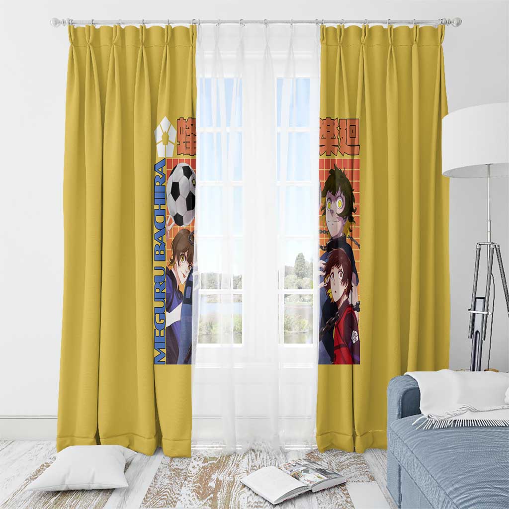 Meguru Bachira Blue Lock Window Curtain Japan Anime Style TS04