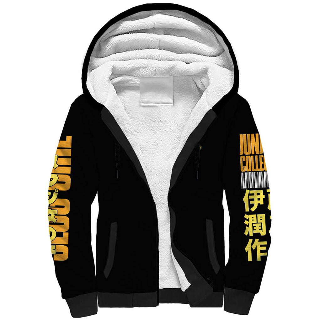 Slug Girl Junji Ito Collection Sherpa Hoodie Anime Style