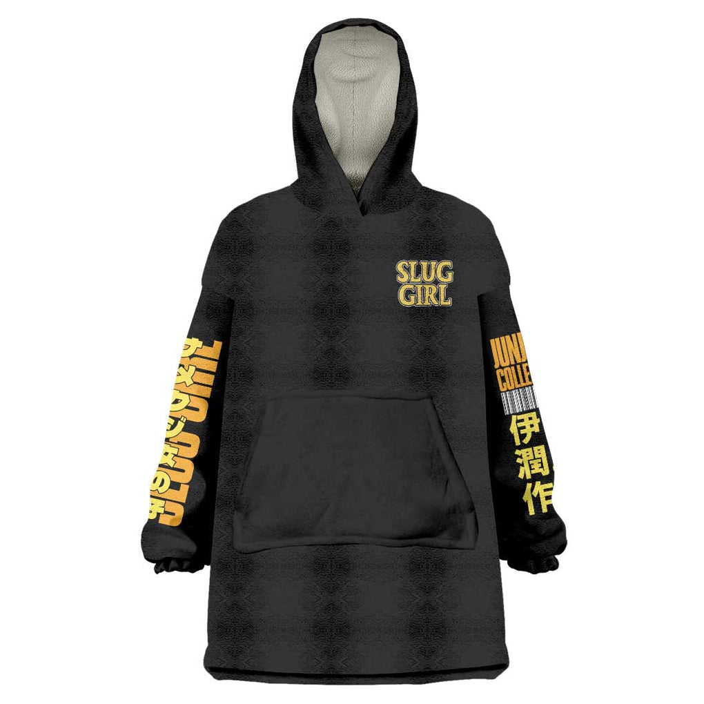 Slug Girl Junji Ito Collection Wearable Blanket Hoodie Anime Style