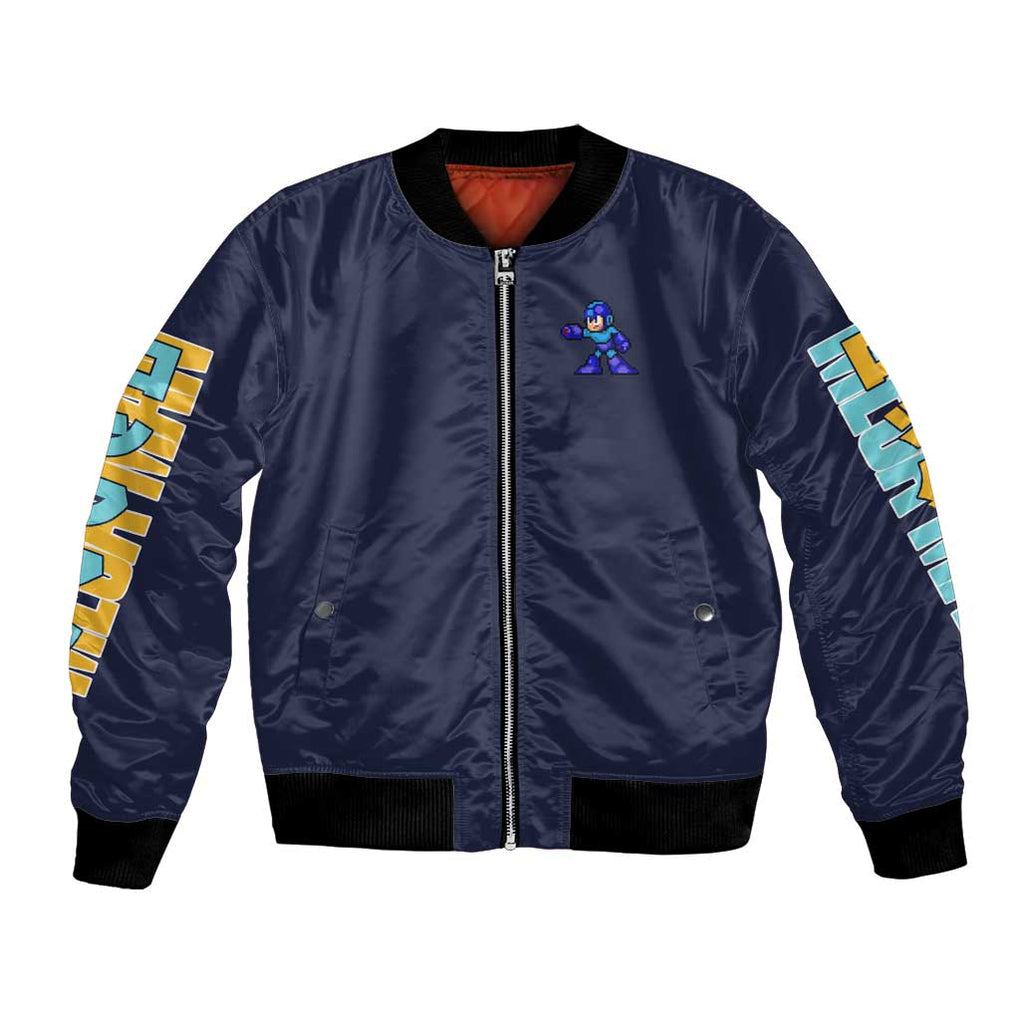 Mega Man Bomber Jacket Anime Style