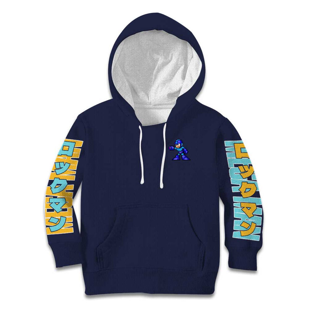 Mega Man Kid Hoodie Anime Style