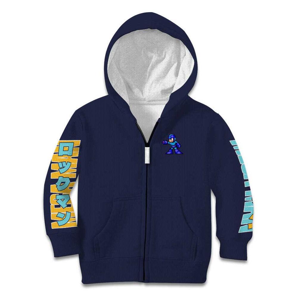Mega Man Kid Hoodie Anime Style