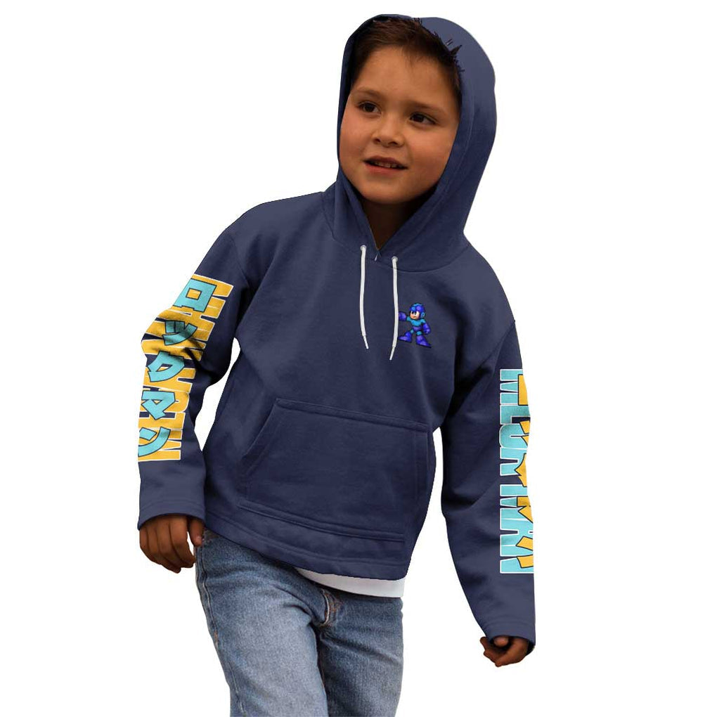 Mega Man Kid Hoodie Anime Style